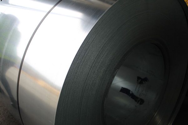 galvanised metal sheet in large coil