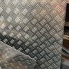 aluminium chequered plate in warehouse