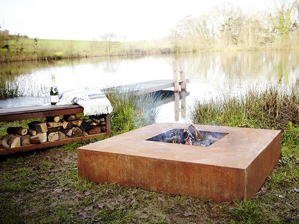 Corten Steel Fire Table 2 Distinctive Styles Uk Delivery