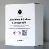 liquid hand & surface sanitiser, bulk 3 litres