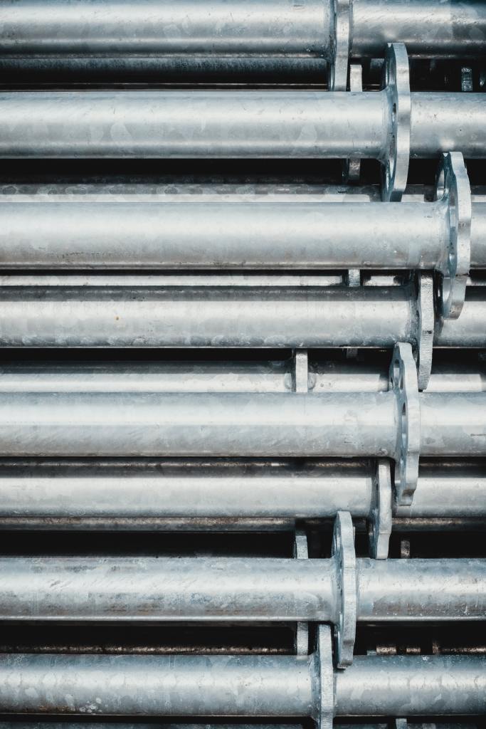 galvanised steel pipes