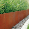 Corten steel garden edging