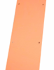 Copper Kick Plate on white background