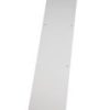 Aluminium Kick Plate on white background